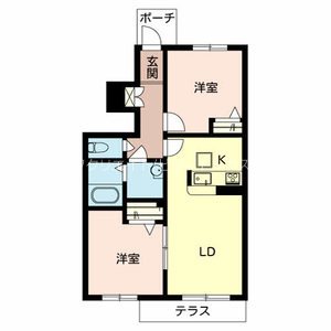 シャーメゾン・フローラ 間取り図