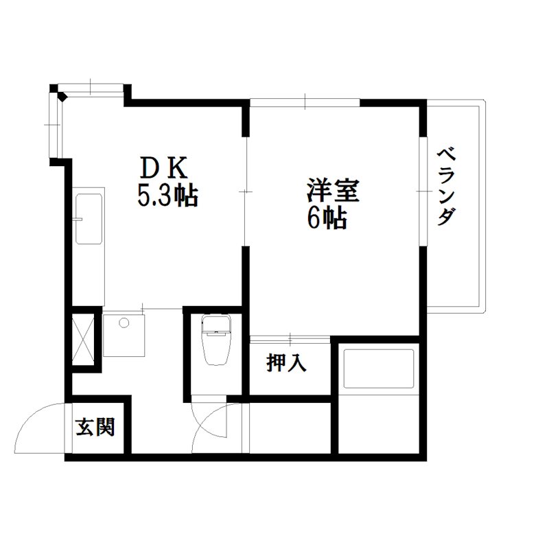 シャトリエⅠ 間取り図