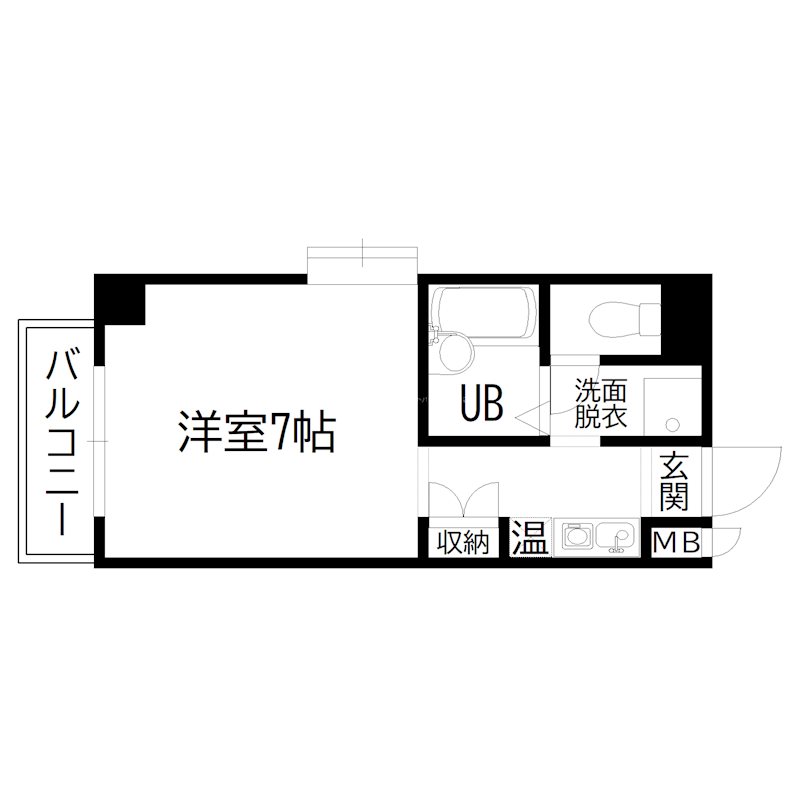 ライフタウンⅡ 間取り図