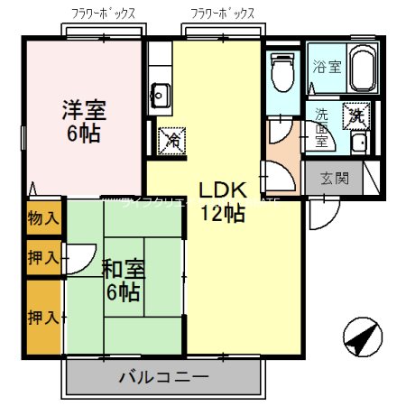サティ宝殿 間取り図