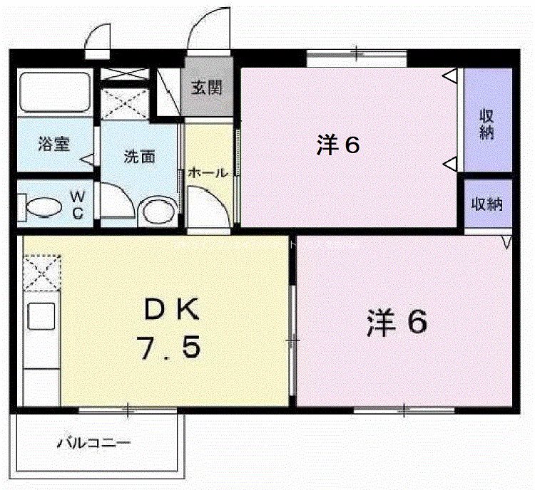 エクセレント　シャルム 間取り図