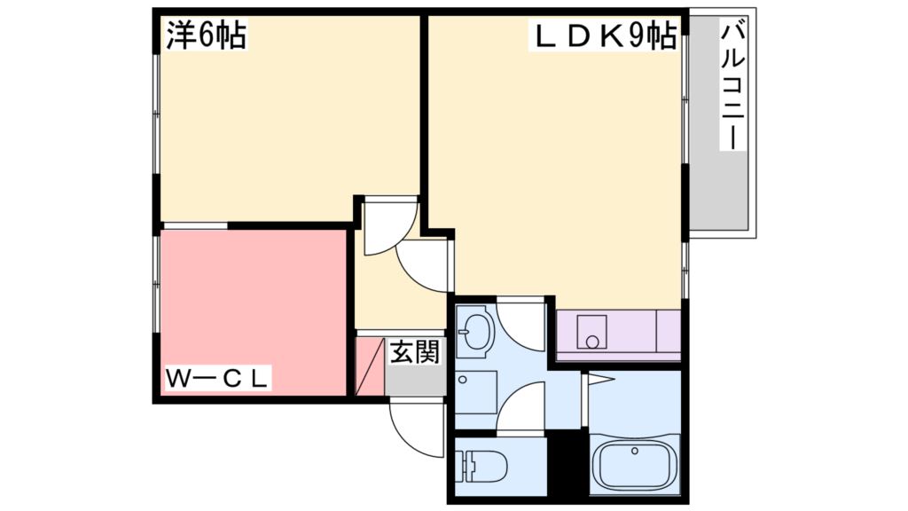 タウニィ・尾上 間取り図