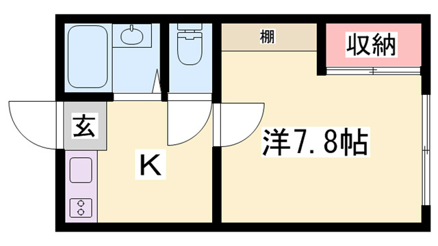 メゾンあまかわ 間取り図