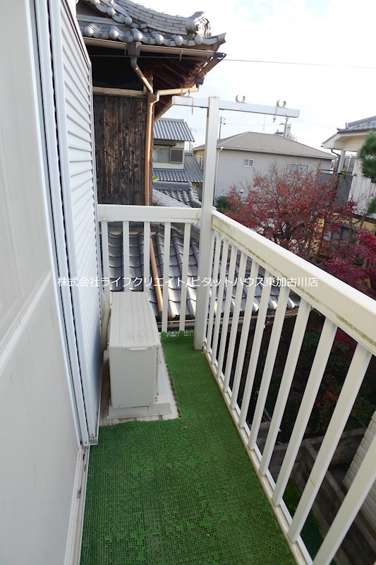 プレミール新在家 ベランダ