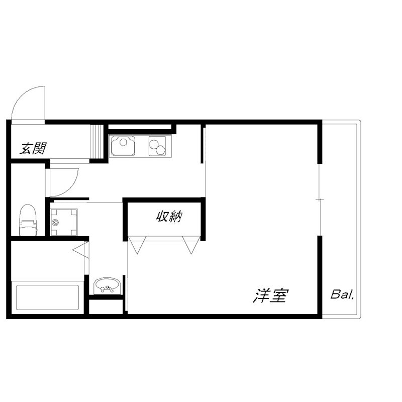 ヴィラナリー加古川 間取り図