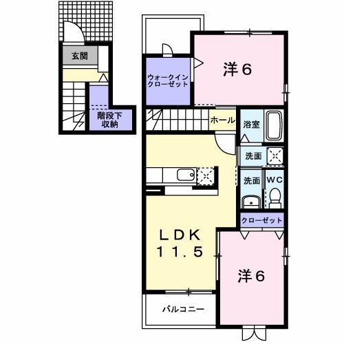 フェリシテ 間取り図