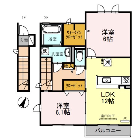 ルーチェ  間取り図