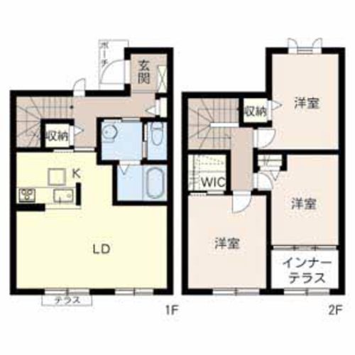 シャーメゾン加古川 間取り図