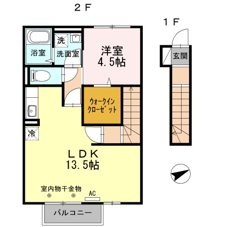 ウエストサイドスクエア 間取り図