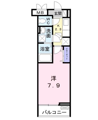 メゾン　エイスイ 間取り図