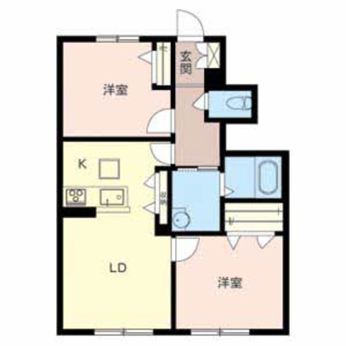 ルシール加古川 間取り図