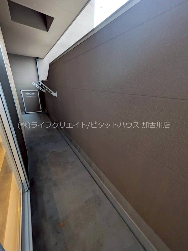 ミナトレジデンス ベランダ