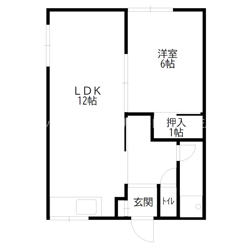 鶴之苑 間取り図