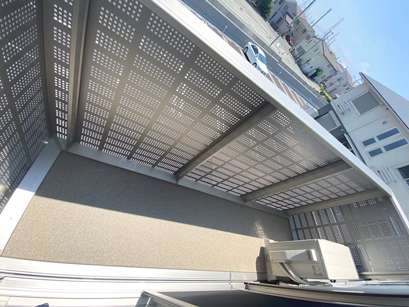 モアナ　B棟 ベランダ