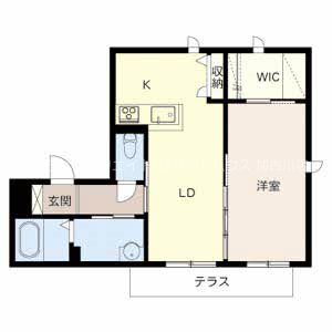 メゾン岡本 間取り図