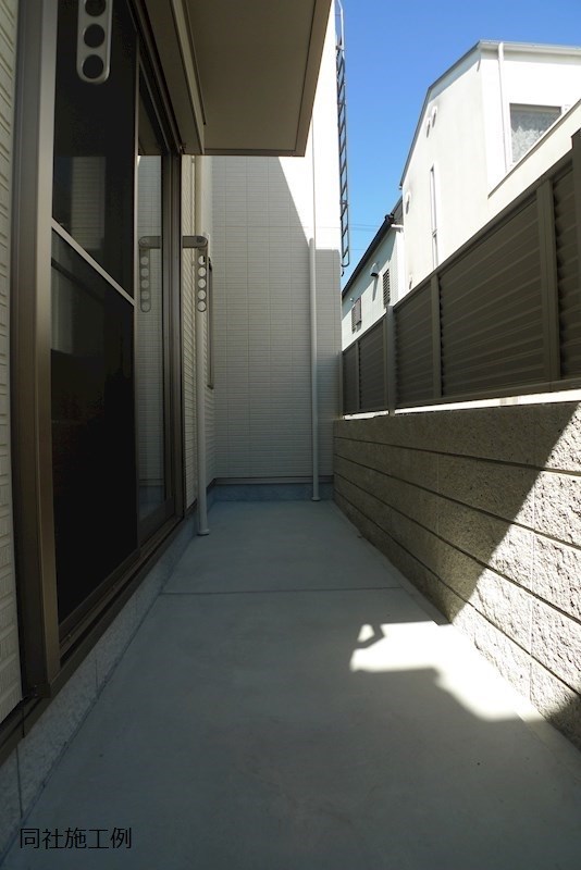 シャーメゾン稲美Ⅱ ベランダ