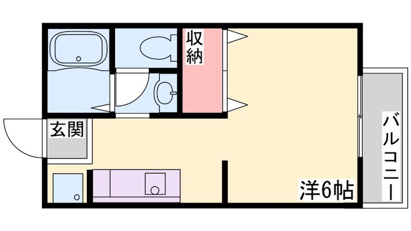サンライフ・アイ　A棟 間取り図