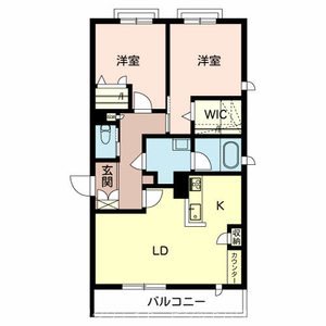 明日原Ⅲ 間取り図