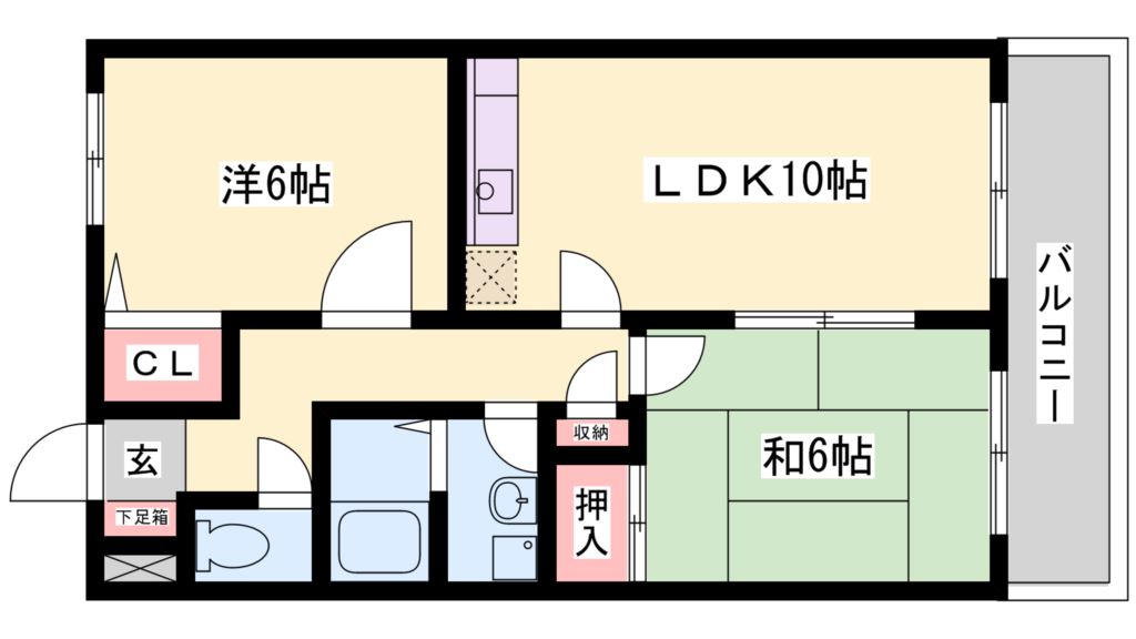 メゾン・タキガワ 間取り図
