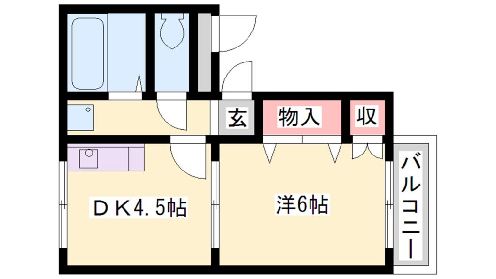 ガーデンハイツONO 間取り図