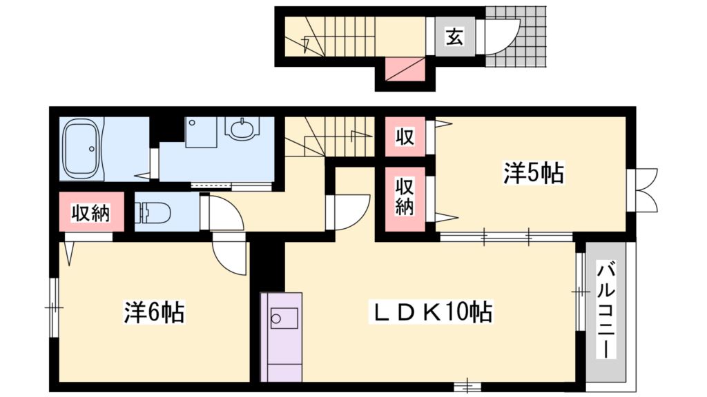 アルト・アデランテ 間取り図