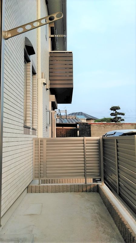 スタシオン神野 ベランダ