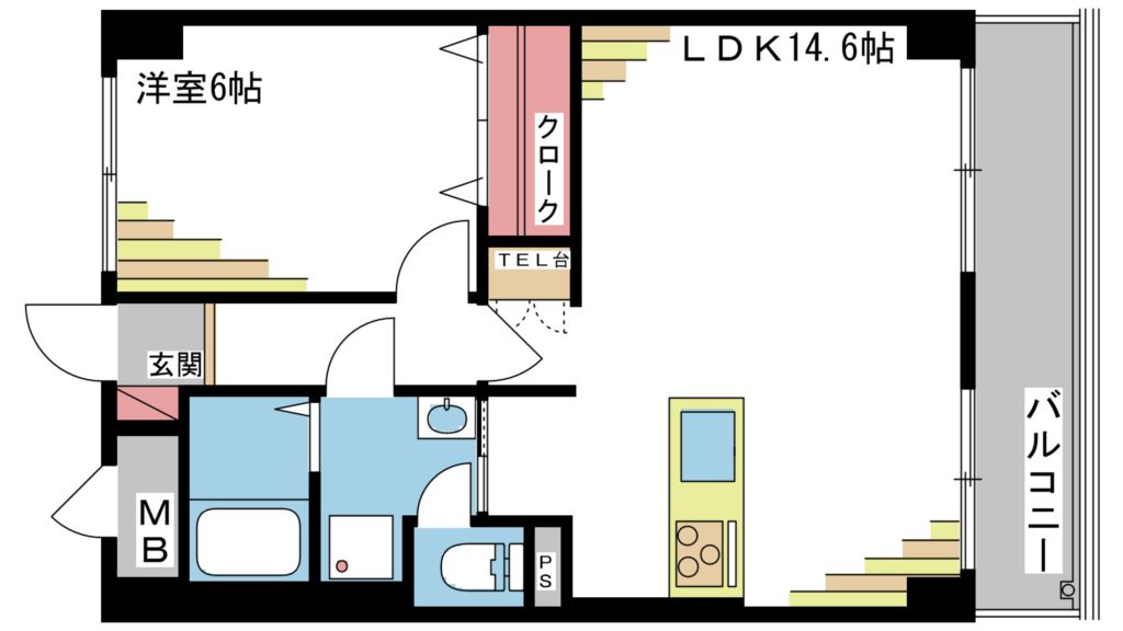 ロイヤルシャトーモリタ 間取り図