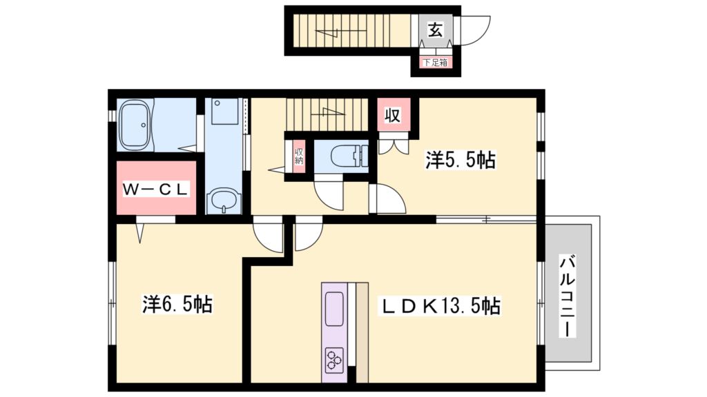 ベルシンフォニー 間取り図