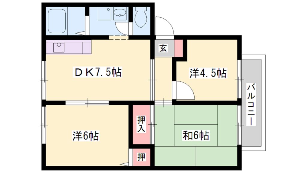 フェニックスちぐさ 間取り図