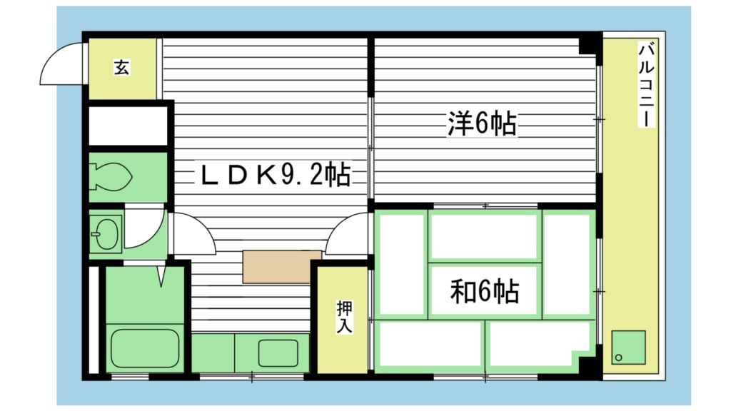 グリスローサ 間取り図