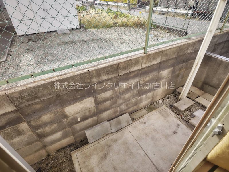 グリスローサ ベランダ