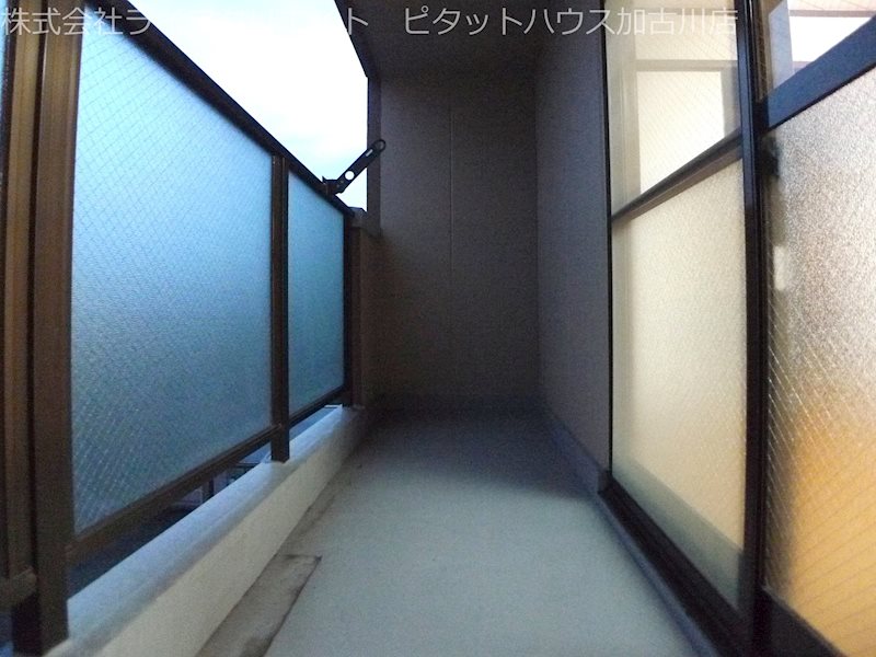 エーデル宝殿 ベランダ