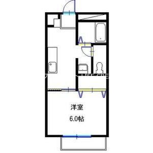 ハイネス野添南 間取り図