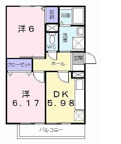 パルティーレ 間取り図