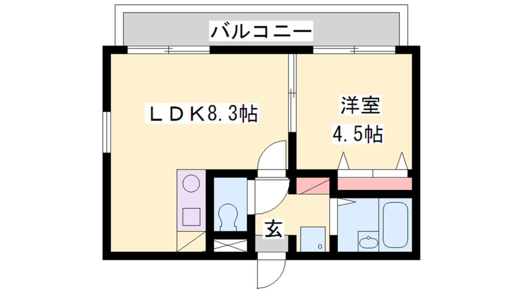 サニープレイス 間取り図