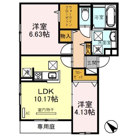 ビエネスタル 間取り図