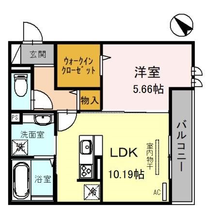 ROYAL D-room 間取り図