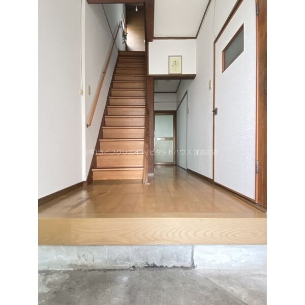 尾上町今福貸家 玄関