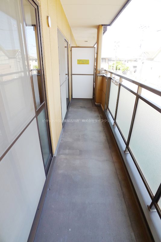 MANSION　LOTUS ベランダ