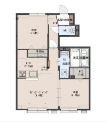 ガーネットⅡ 間取り図