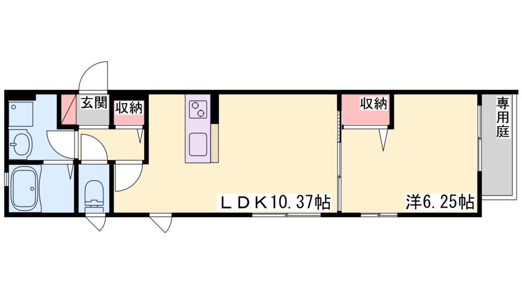 Villa　Luckina 間取り図