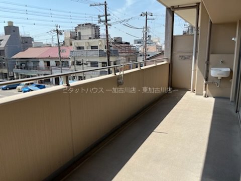 ウィズマークス加古川駅前 ベランダ