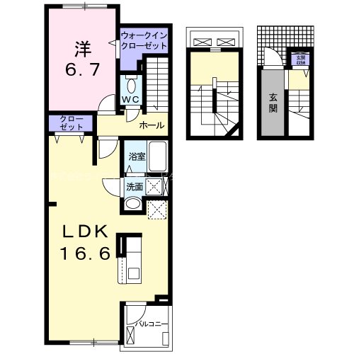 ネバーランドⅢ 間取り図