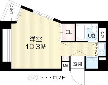 宝殿駅前ヤングパレス 間取り図