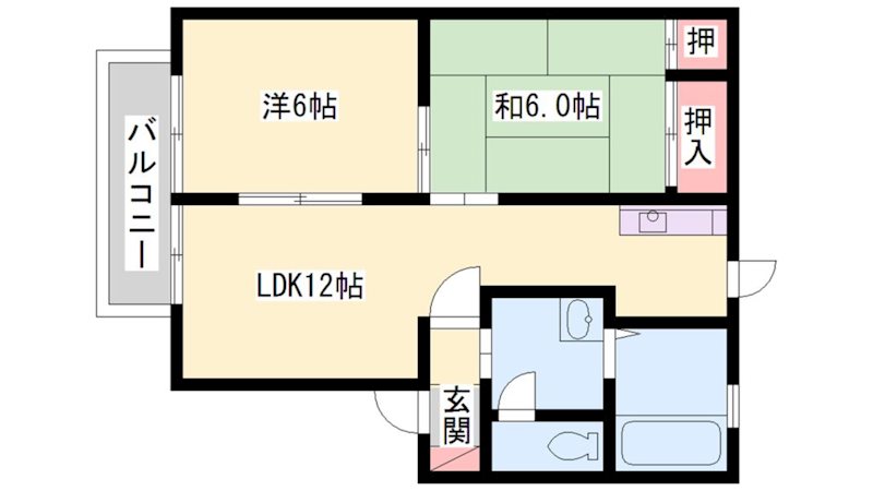 メゾンティファＡ 間取り図