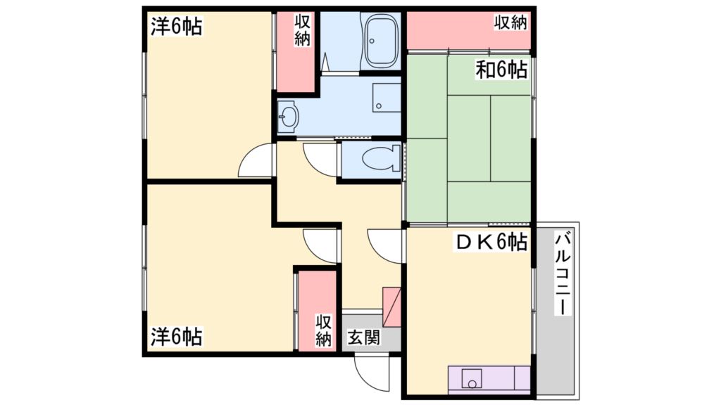 センチュリー北本荘 間取り図