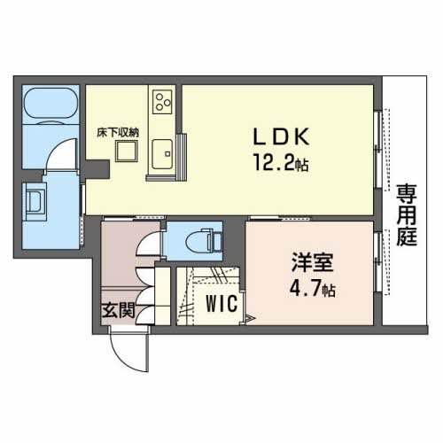 シャーメゾン　HARU 間取り図