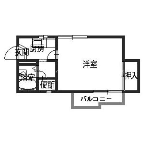 メゾンキンセイ 間取り図