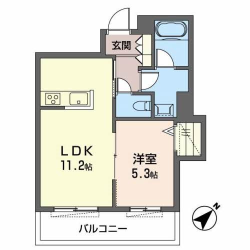 メゾン・ニューいろは 間取り図