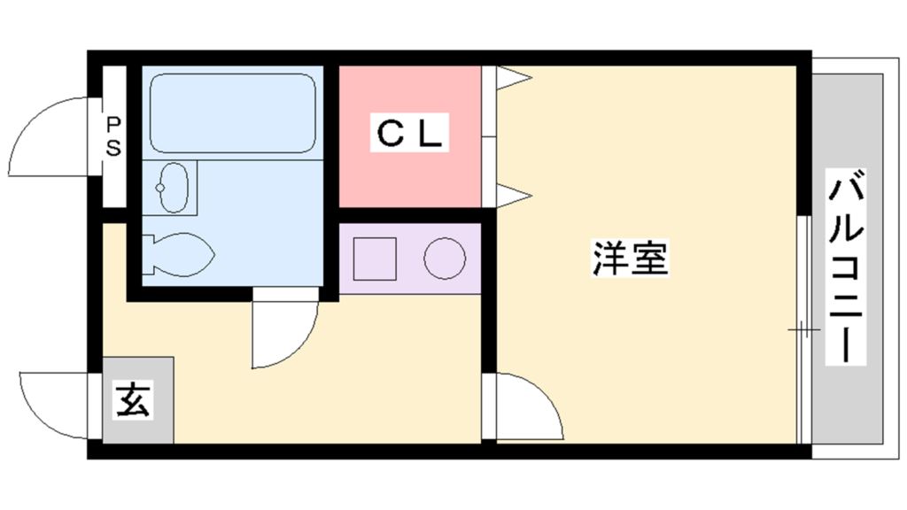 ヨーロピアン東加古川 間取り図